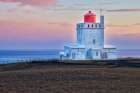 Iceland, Vik. Dyrholaey Lighthouse Art Print